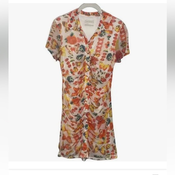 Urban Outfitters Dress. Butterflies and lady bugs print, size Medium. 90s - Picture 5 of 6